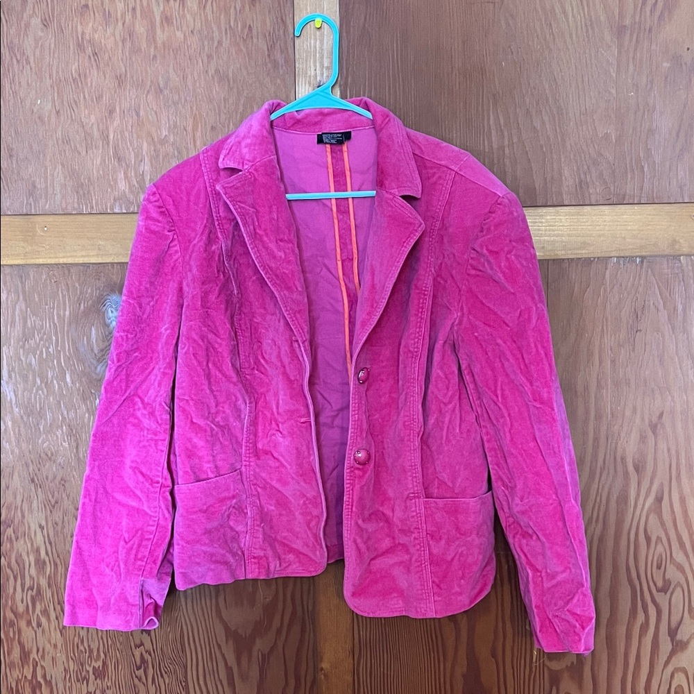Pink blazer
